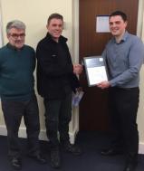 Our Engineer Tom Wins An Award!