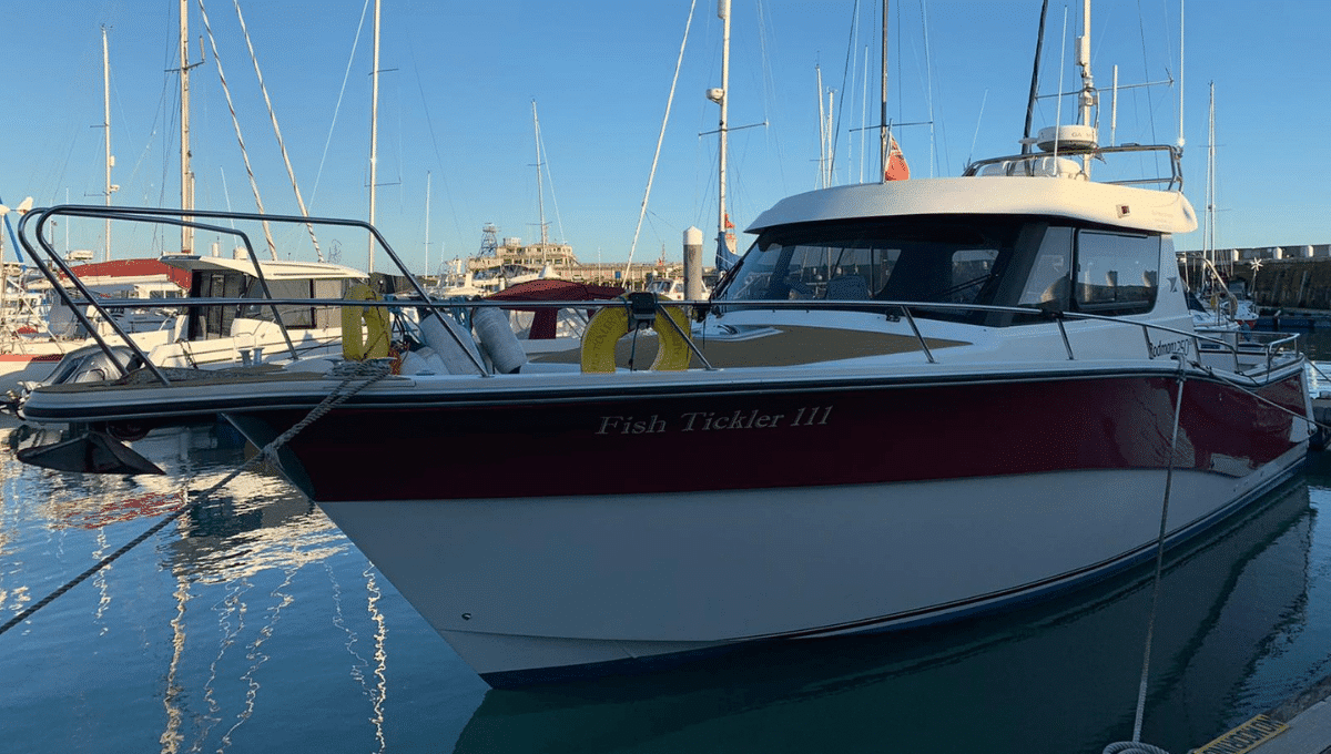 Tickling some fish…